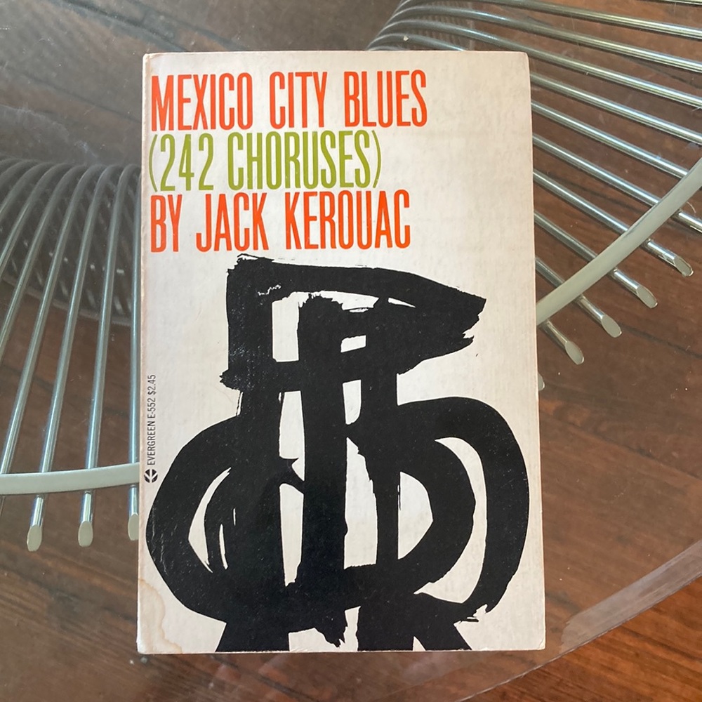 Mexico City Blues 242 Choruses 1st Edition by Jack Kerouac 1959 paperback